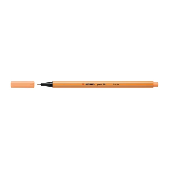 Tűfilc Stabilo Point 88 0,4 mm világos narancs 88/25
