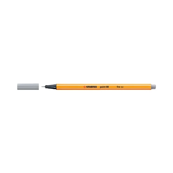 Tűfilc Stabilo Point 88 0,4 mm középszürke 88/95
