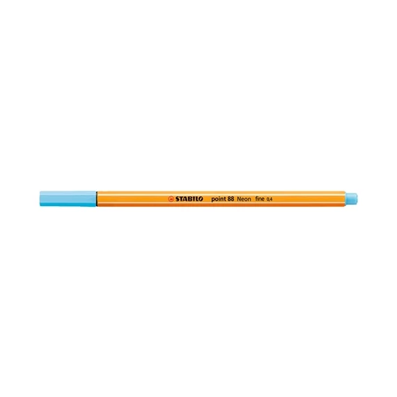 Tűfilc Stabilo Point 88 0,4 mm neonkék 88/031