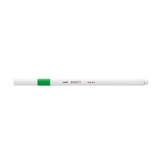 Tűfilc Uni Emott 0,4 mm zöld