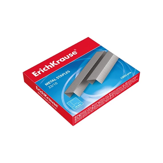 Tűzőkapocs ErichKrause 23/10 1000 db/doboz