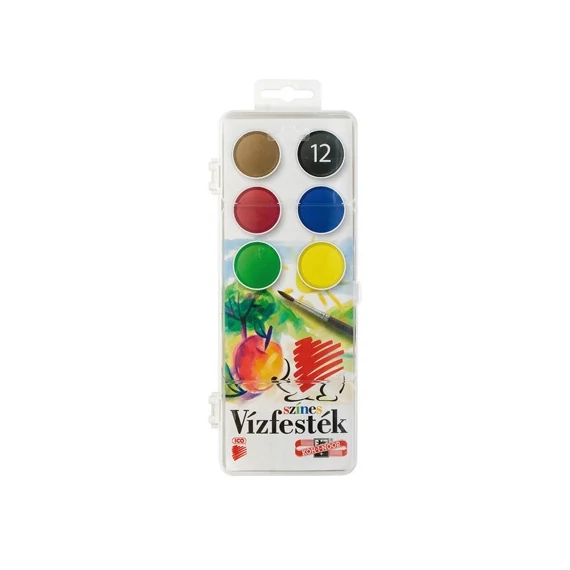 Vízfesték Ico Süni 30 mm 12 db-os klt.