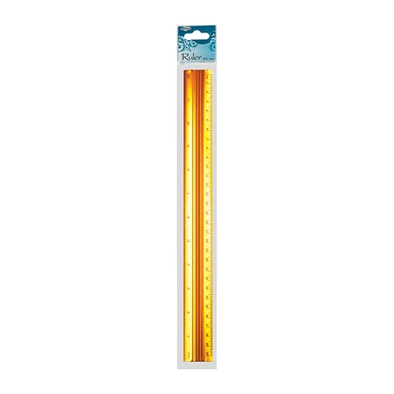 Vonalzó alumínium Centrum 30 cm