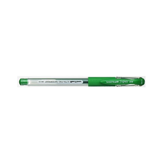 Zselés toll Uni UM-151 zöld