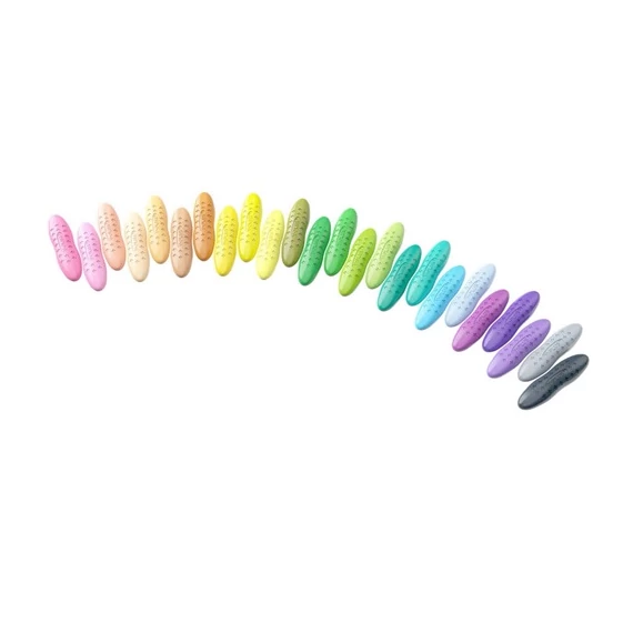 Zsírkréta Y-Plus+ Peanut Pastel marok vastag 24 db-os klt.