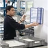 Kép 3/4 - Bemutatótábla-tartó Durable Vario fali 5 db-os táblával kék