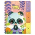 Kép 1/5 - Füzet Bangoberry spirálos, elválasztókkal, 3db Bangobobbal, panda mintával