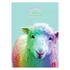 Kép 5/5 - Füzet Pigna Animal Rainbow A/4 tűzött 38 lapos vonalas, margós