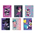 Kép 2/3 - Füzet  Play Minnie Mouse csillogós A/5 tűzött 50 lapos kockás