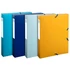 Kép 1/5 - Füzetbox Exacompta Bee Blue A/4 40 mm gerinccel PP vegyes színek