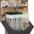 Kép 2/2 - Golyóstoll Ico Military 0,8 mm kék vegyes minták