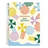 Kép 4/5 - Jegyzetfüzet Clairefontaine Dolce Amore A/5, spirálos, 74 lapos, vonalas, vegyes minta