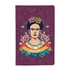 Kép 2/4 - Jegyzetfüzet Clairefontaine Frida Kahlo 9x14 cm, 48 lapos, vonalas, vegyes minta