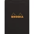 Kép 1/3 - Jegyzettömb Clairefontaine Rhodia Black A/4 80 lapos vonalas margós