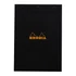 Kép 2/3 - Jegyzettömb Clairefontaine Rhodia Black A/4 80 lapos vonalas margós