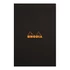 Kép 1/2 - Jegyzettömb Clairefontaine Rhodia Black A/5 80 lapos vonalas margós