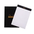 Kép 2/2 - Jegyzettömb Clairefontaine Rhodia Black A/5 80 lapos vonalas margós