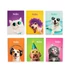 Kép 3/5 - Jegyzettömb Trendhaus Happiness Mini 40 lapos, 6 féle