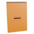 Kép 1/2 - Jegyzettömb spirálos Clairefontaine Rhodia Orange A/4 80 lapos kockás