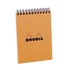 Kép 1/3 - Jegyzettömb spirálos Clairefontaine Rhodia Orange A/5 80 lapos vonalas