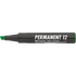 Kép 5/5 - Marker Permanent 12 vágott zöld