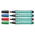 Kép 1/2 - Marker Stanger M235 permanent kerek 4 db-os klt.