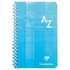 Kép 1/3 - Mutató Clairefontaine A/5 90 lapos laminált fedeles kockás spirálos