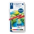 Kép 1/2 - Művészeti színes ceruza Staedtler Design Journey tömör akvarell 12 db-os klt.