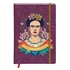 Kép 2/2 - Napló Clairefontaine Frida Kahlo A/5 80 lapos, kemény fedeles, vonalas, gumis záródás, vegyes minta