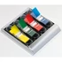 Kép 3/4 - Oldaljelölő adagolóval Info Notes Info Flag műanyag 12,5x43 mm 4x36 lapos vegyes színek