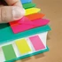 Kép 3/4 - Oldaljelölő műanyag Info Notes 12x44 mm 5x25 lapos neon vegyes nyíl