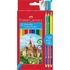 Kép 3/3 - Színes ceruza Faber-Castell 12 db+3 klt. bicolor (120112+3)
