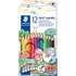 Kép 1/2 - Színes ceruza Staedtler Noris Club 12 db-os klt.radíros