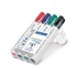 Kép 2/2 - Táblamarker Staedtler Lumocolor kerek 4 db-os klt. (piros, kék, zöld, fekete)